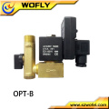 Latón OPT-B G1 / 2 válvula de solenoide del compresor de aire 24VDC